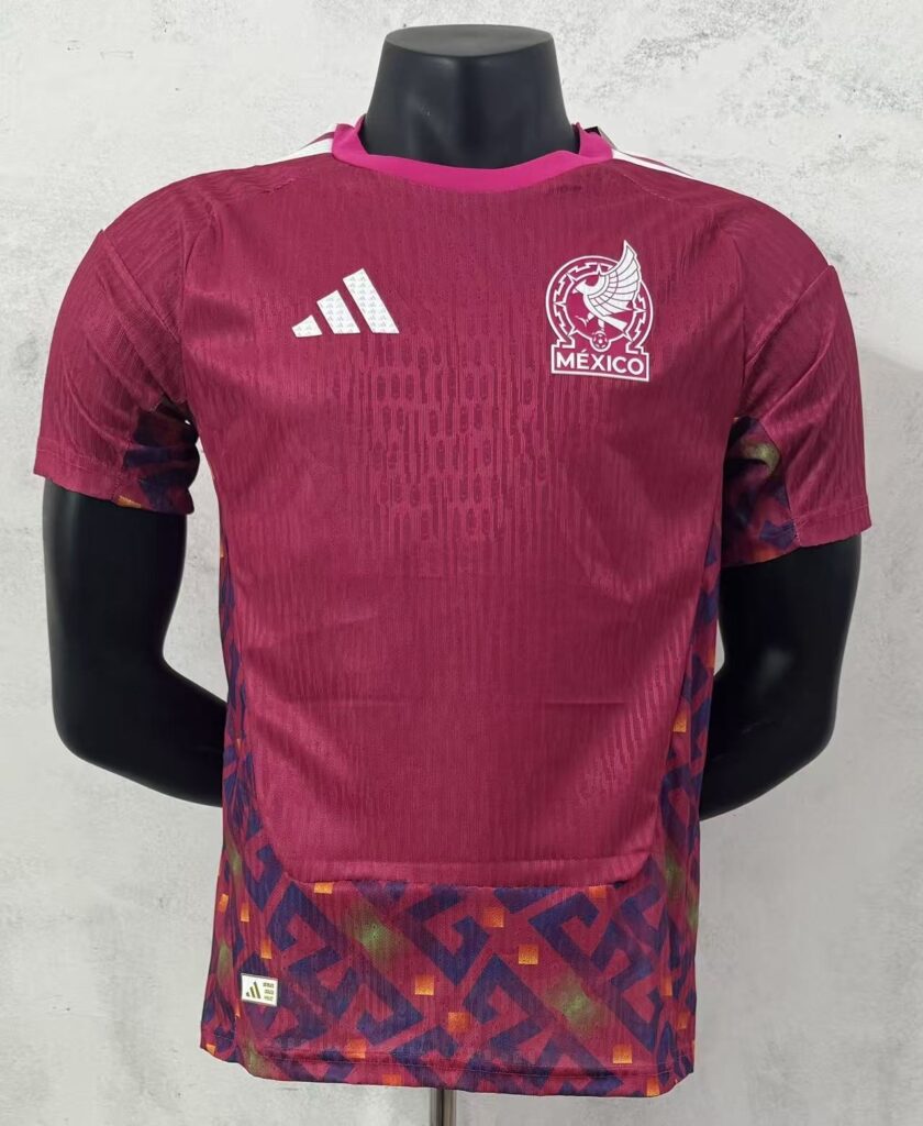 Mexico Goalkeeper Pink Player Jersey