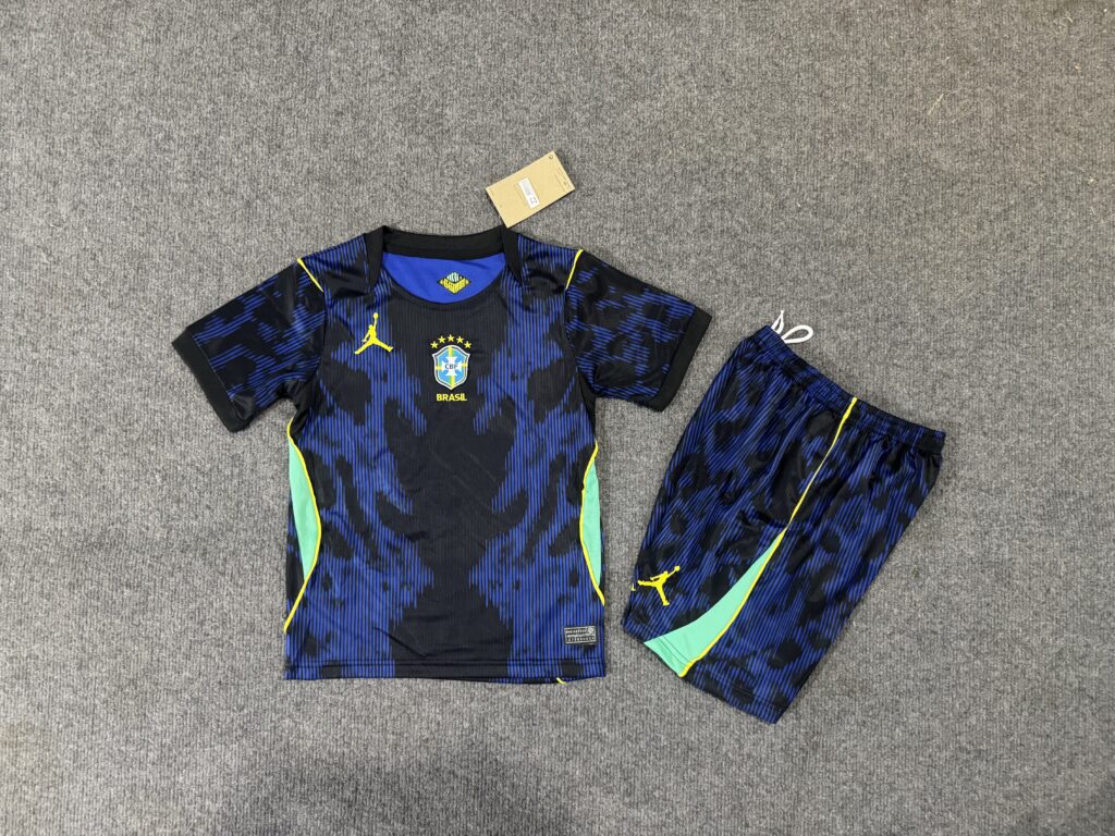 Brazil Away Kids Kit