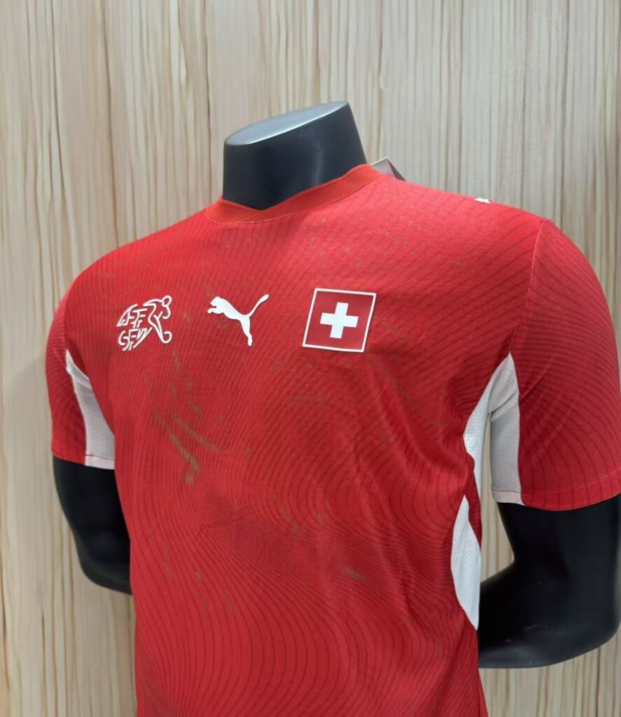 Switzerland Home Player Jersey